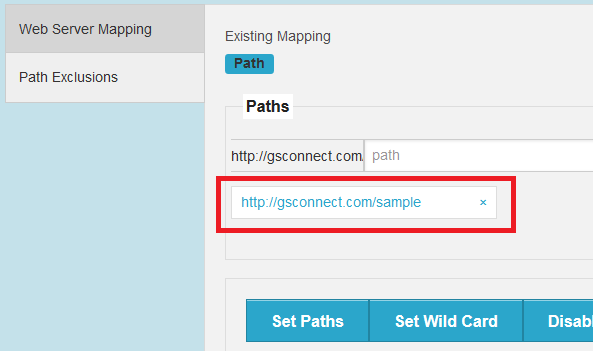 Configured application context Configured application context