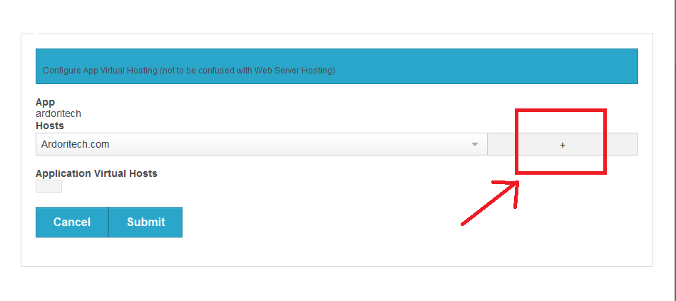 Virtual Host Mapping